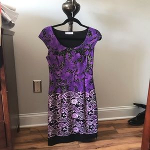 Purple dress